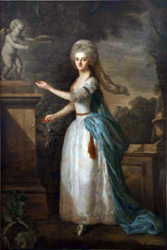 portret Marije Eleonore grofice Pejacevic